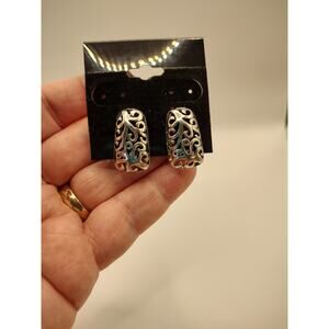 Silver Earrings Clip On